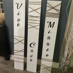 Wood signs Home made